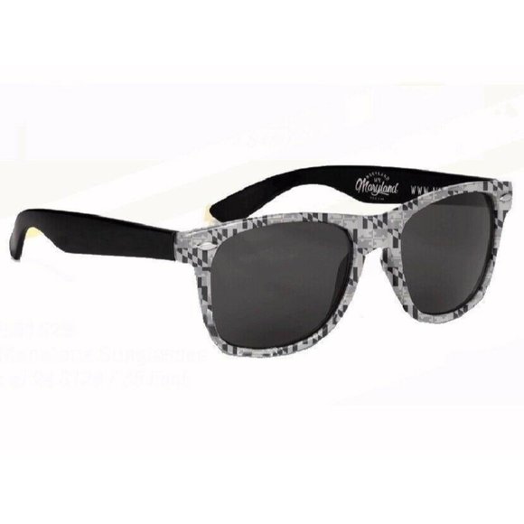 Maryland Flag Monotone Sunglasses - NEW Fast Ship - Picture 1 of 3
